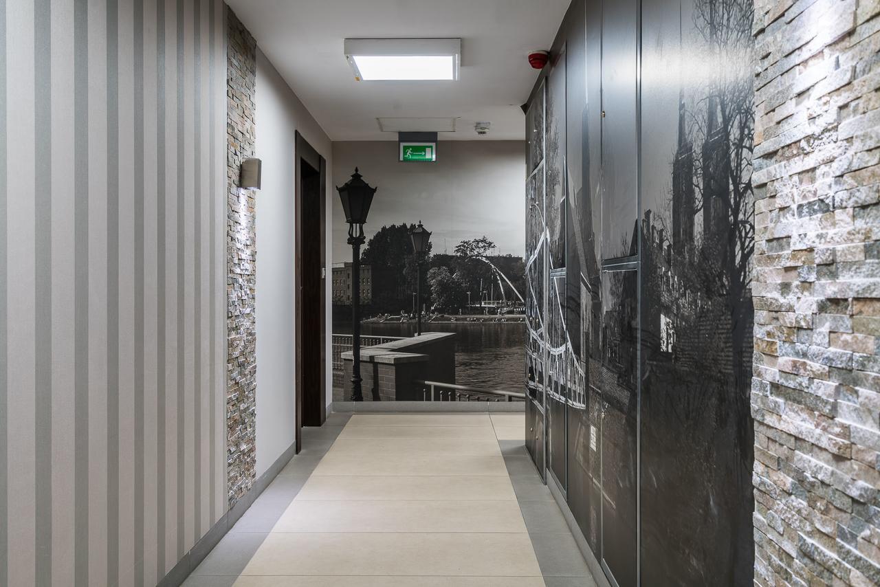 Апартаменты Rentplanet - Odra Tower Вроцлав Экстерьер фото