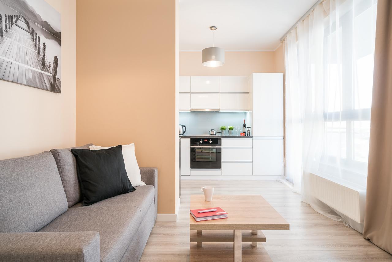 Апартаменты Rentplanet - Odra Tower Вроцлав Экстерьер фото