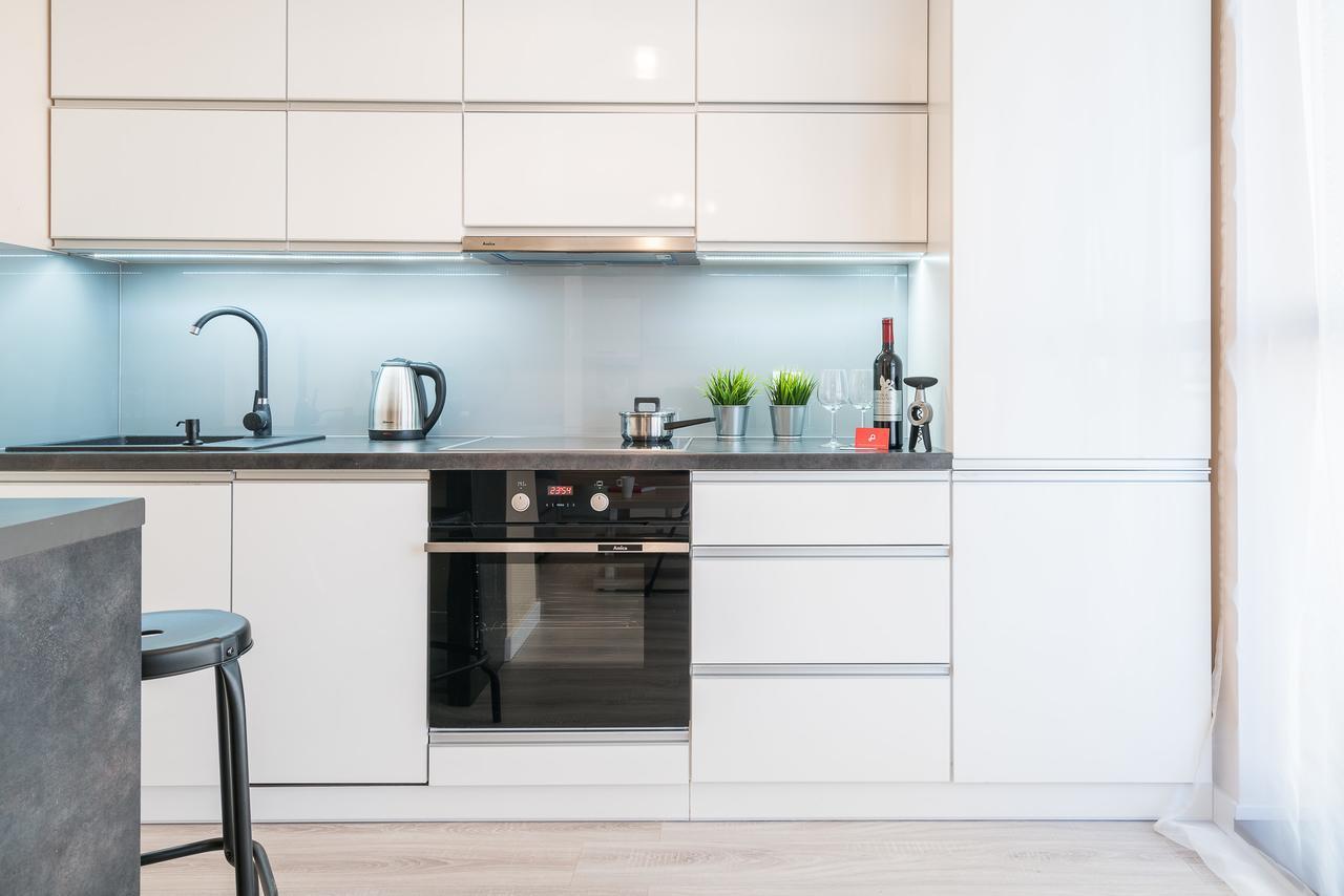 Апартаменты Rentplanet - Odra Tower Вроцлав Экстерьер фото