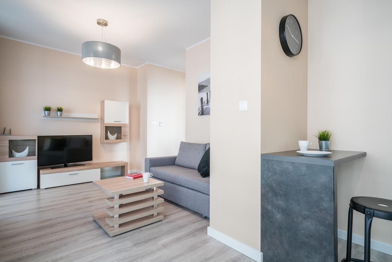 Апартаменты Rentplanet - Odra Tower Вроцлав Экстерьер фото