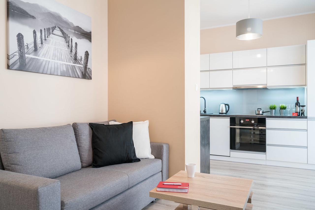Апартаменты Rentplanet - Odra Tower Вроцлав Экстерьер фото
